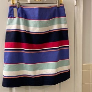 Multi colored cotton skirt